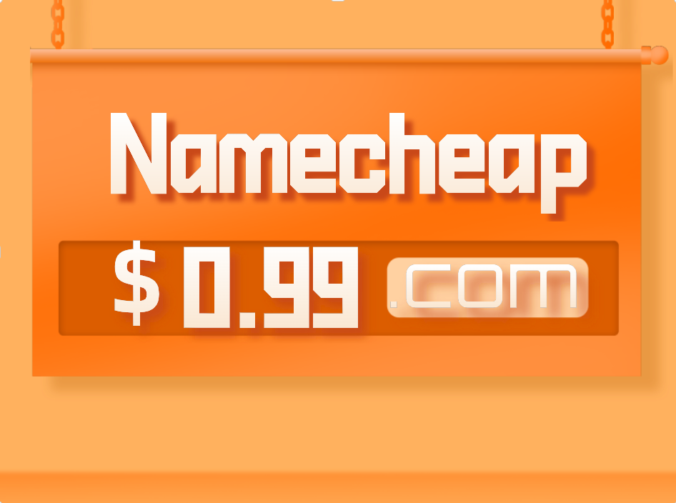 Namecheap,com99美分优惠