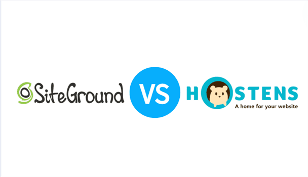 2022年Siteground VS Hostens 分销主机产品对比