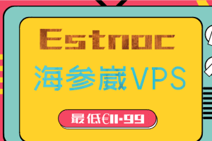 Estnoc 海参崴机房VPS低价出售 价格最低只需一个月11.99欧元特色图片