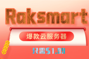Raksmart 2023年2月优惠 爆款云服务器最低只需1.99美元特色图片