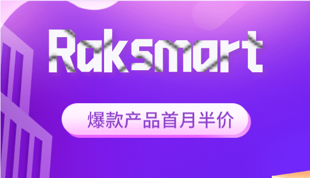 Raksmart 2023年2月优惠 爆款产品首月半价特色图片