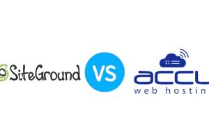 2023年Siteground VS Accu webhosting Linux虚拟主机产品对比