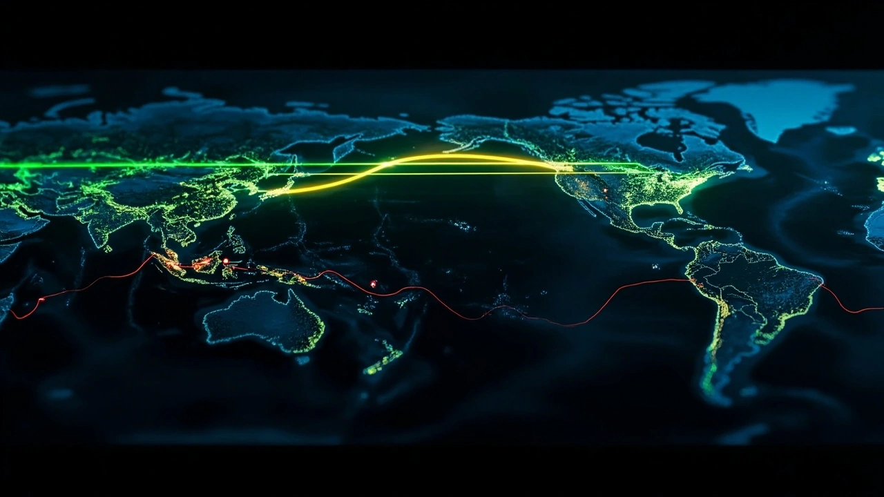 中国大陆访问海外服务器的不同网络线路对比