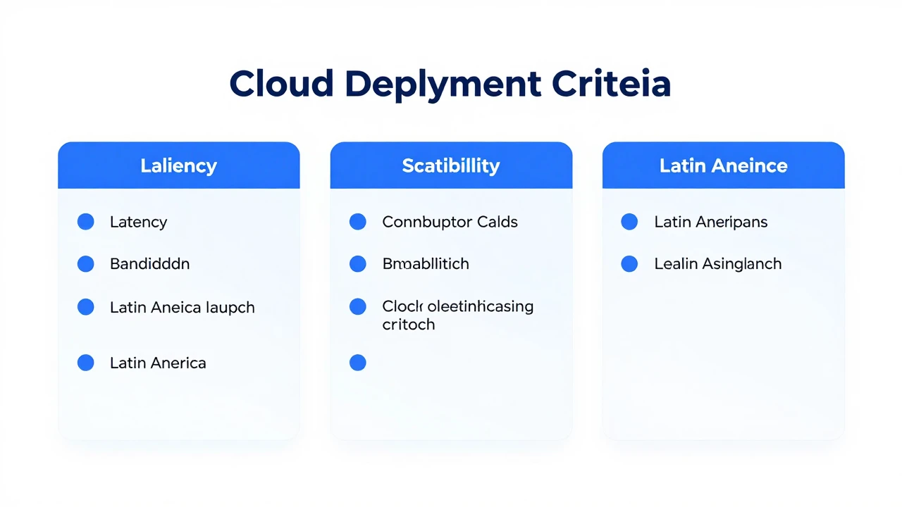拉美云部署前需评估的 5 大指标清单：延迟、跨区访问、带宽、扩展性、合规