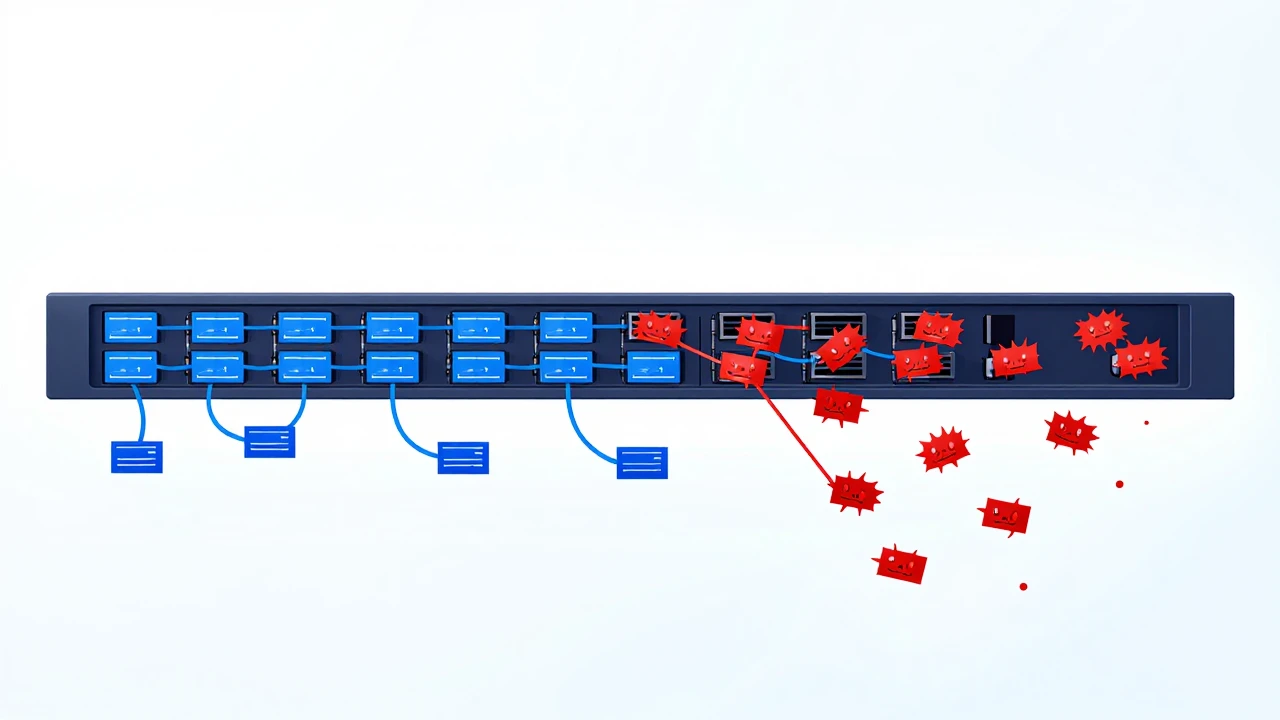 DDoS 流量清洗流程示意