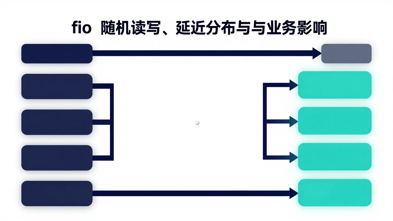 VPS 磁盘性能评测:fio 随机读写、延迟分布与业务影响 封面配图