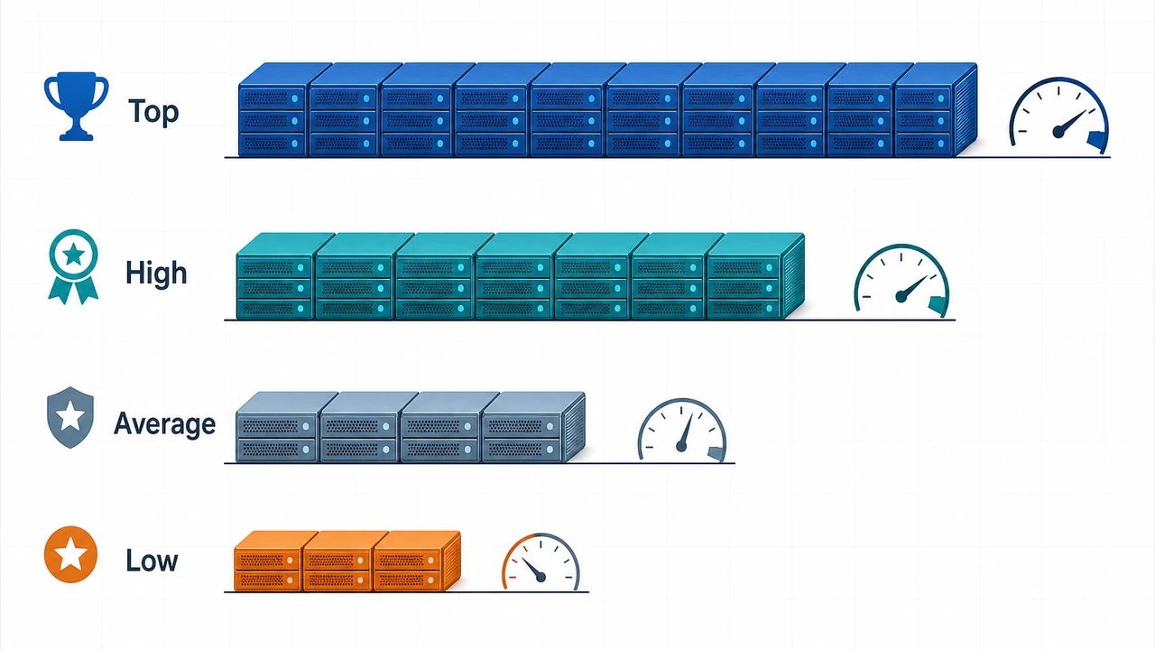 四种 RAID 级别 IOPS 性能对比图
