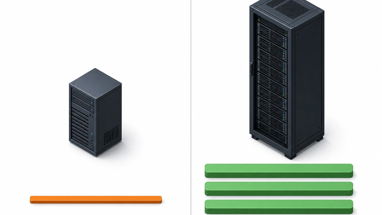 sysbench 三档 VPS 配置 MySQL 压测对比:只读与混合读写 TPS 差距